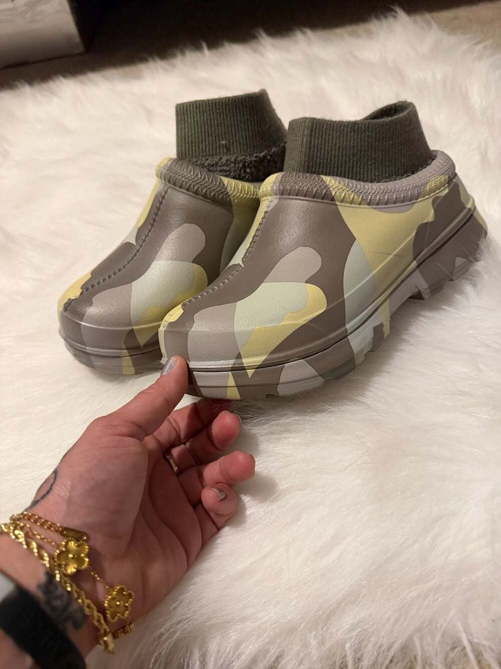 UGG Tasman Weather Hybrid Camo Clogs